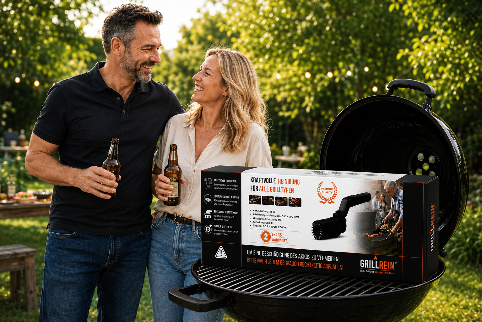 Für alle, die lieber grillen als putzen